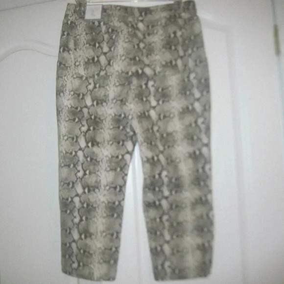 NWT CHICO’S  Platinum Ankle Crop Pants Size 2 (US 12/14) - Picture 7 of 8